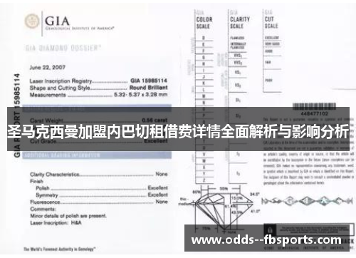 圣马克西曼加盟内巴切租借费详情全面解析与影响分析